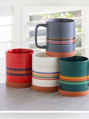 New! Pendleton National Parks Mug Set of 4